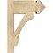Ekena Millwork Legacy Arts & Crafts Rough Sawn Outlooker, Douglas Fir, 6"W x 12"D x 16"H OUT06X12X16LEC03RDF - alternate 2